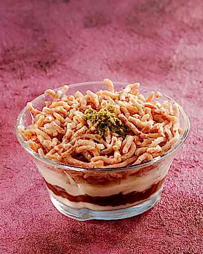 Kaşık Pasta Kestaneli