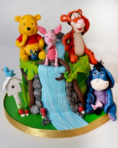 Winnie The Pooh 2 Doğum Günü Pastası
